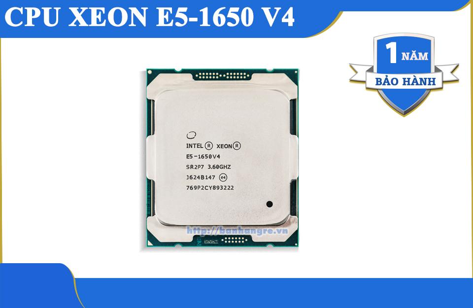Intel® Xeon® E5-1650 V4 (15M bộ nhớ đệm, 3,60 GHz)